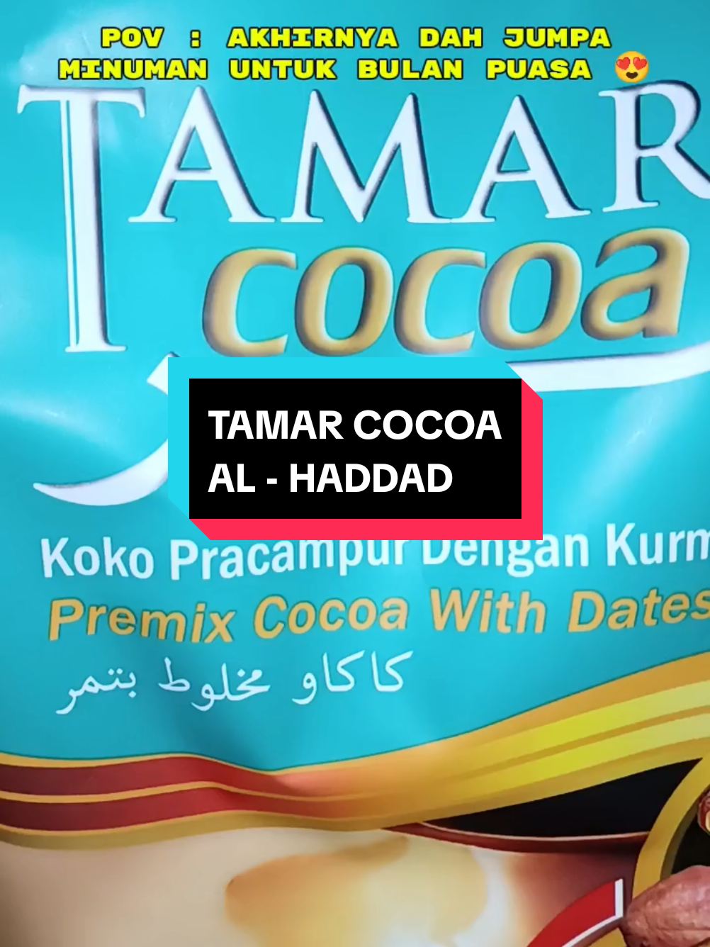 Tamar cocoa seisi keluarga 🥰 #alhaddad #tamarcocoa #tamarcocoaoriginal #fyp #anugerahherbamarketing 