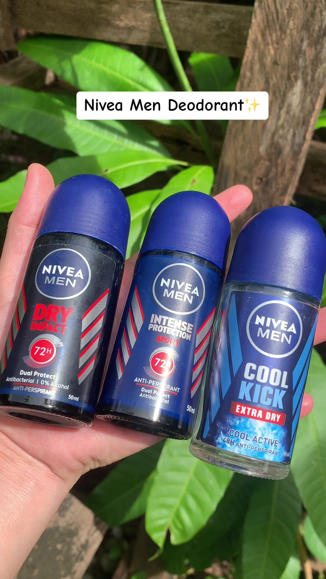 Nivea men deodorant✨ #niveamen #niveamendeodorant #rollondeodorant 