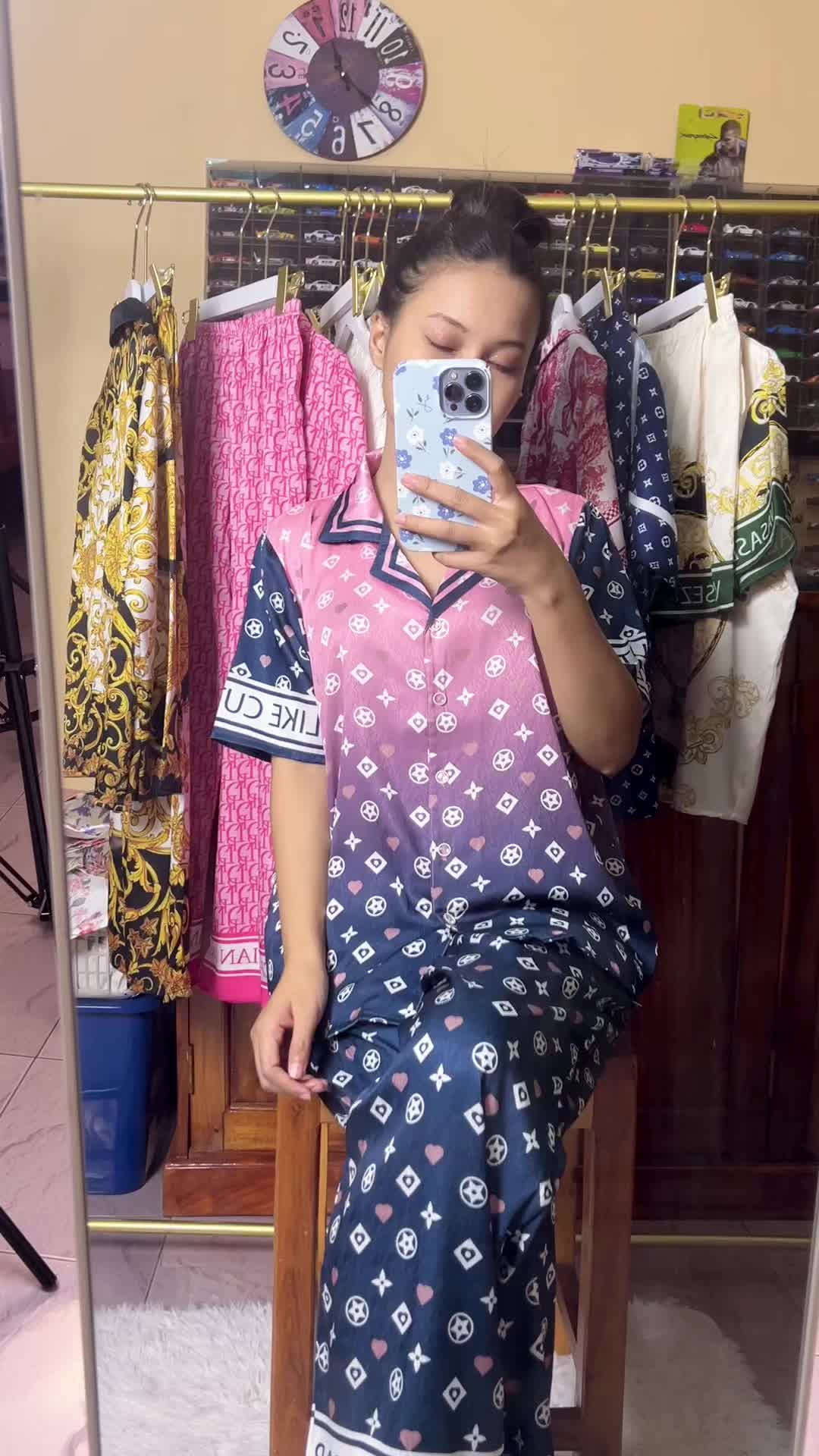 ชุดนอนที่นุ่มสุดใน 3 โลก ไม่เกินจริง 💙🩷#ชุดนอน #ชุดนอนทรงซ้อ #ชุดนอนน่ารัก #ชุดนอนผู้หญิง #ชุดนอนสาวอวบ #ชุดนอนไซต์ใหญ่ 