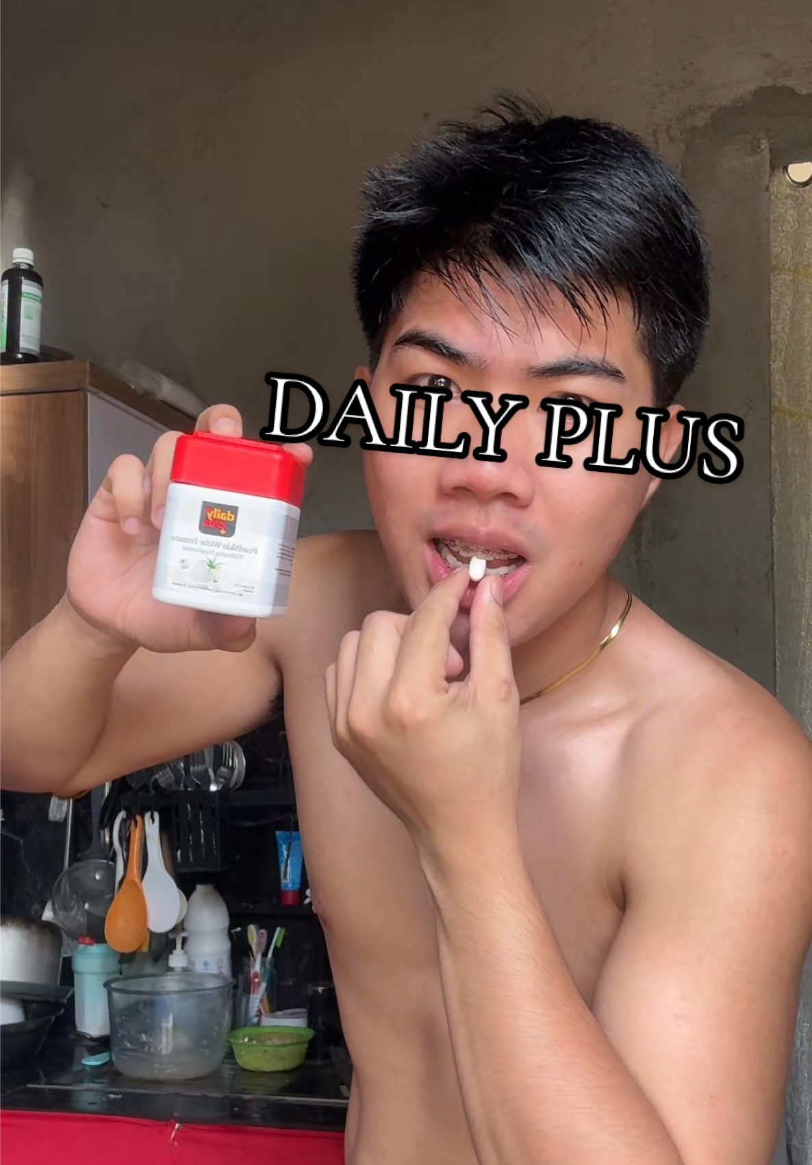 1 week taking this  #dailyplus #dailypluspearlskinwhitetomato 