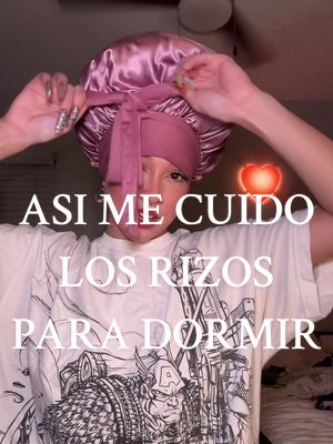 esta es mi rutina que hago todas las noches religiosamente para que los rizos me duren 💖 #tuamigapersonal #curlyhairroutine #curlyhairtips 