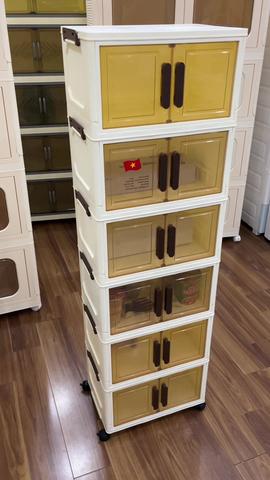Tủ đựng đồ đa năng size 40cm x127cm#dogiadung #xuhuong #tunhuadanang #tugiaydep #tủchobé #tủnhựacaocấp 