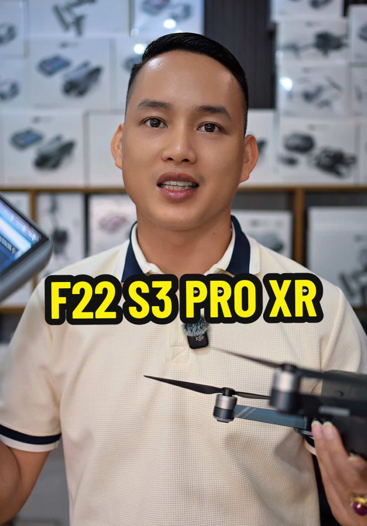 Flycam F22 S3 Pro XR #f22 #f22s3pro #flycam #flycambariavungtau #lethientrieu79 #xuhuong 