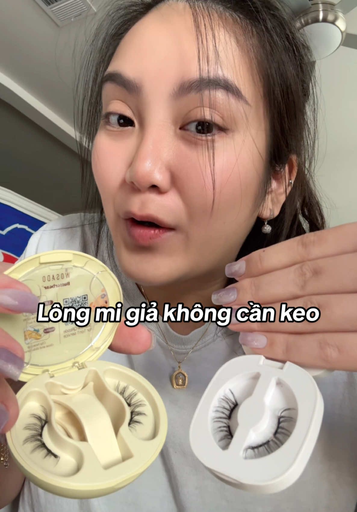 Lông mi giả không cần keo 😍😍 siêu siêu xinh luôn  Wosado Soft Magnetic Eyelashes  #anhsjournal #wosado #wosadoeyelash #magneticlashes #eyelashes #tiktokshop 