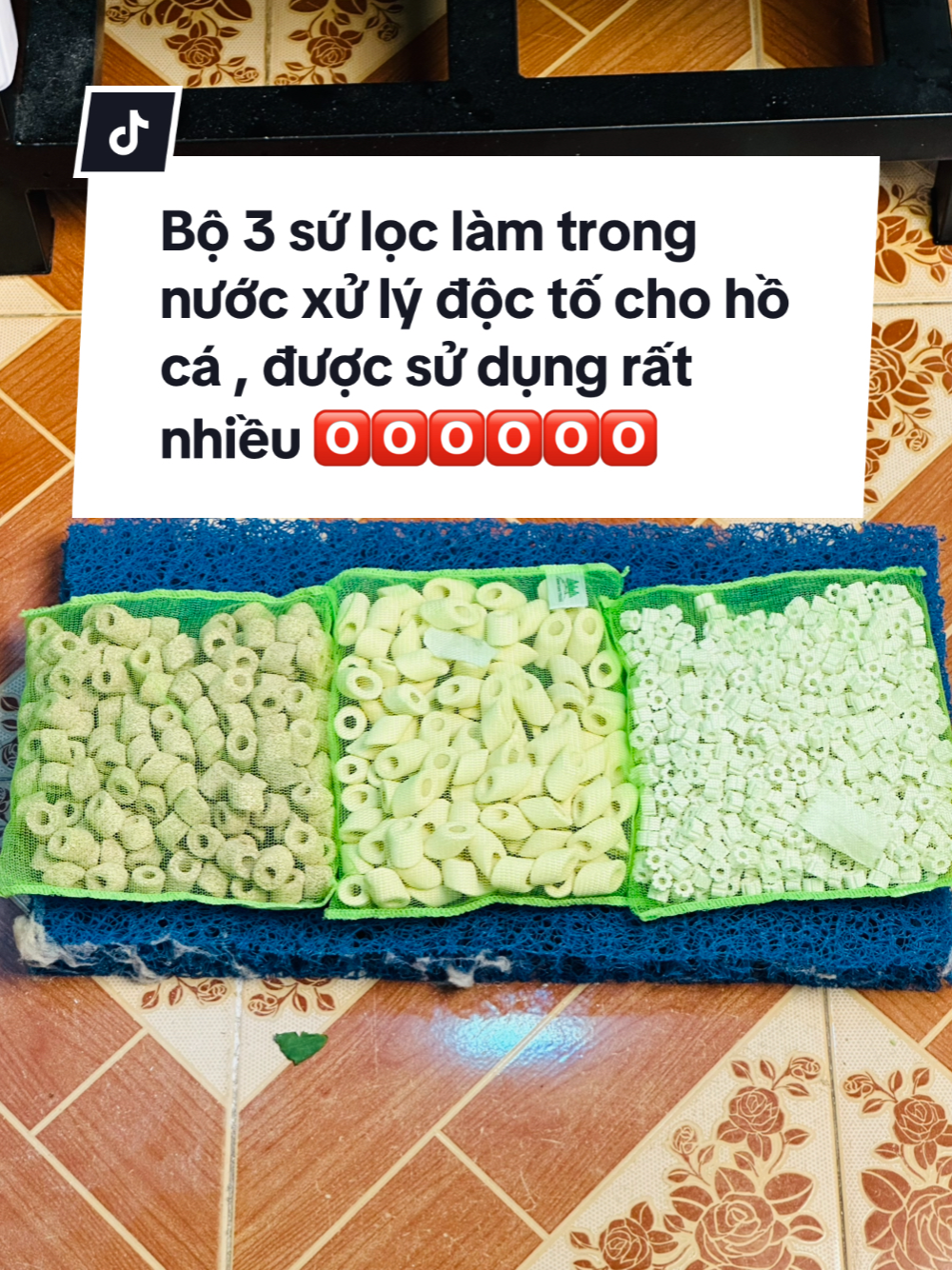 Bộ 3 sứ lọc mountain tree mini Ring , Maifan Ring , nitro ring #sulocmountaintree #miniring #maifanring #nitroring #vatlieuloc #vatlieulocnuoc #vatlieulochoca #tuancariview