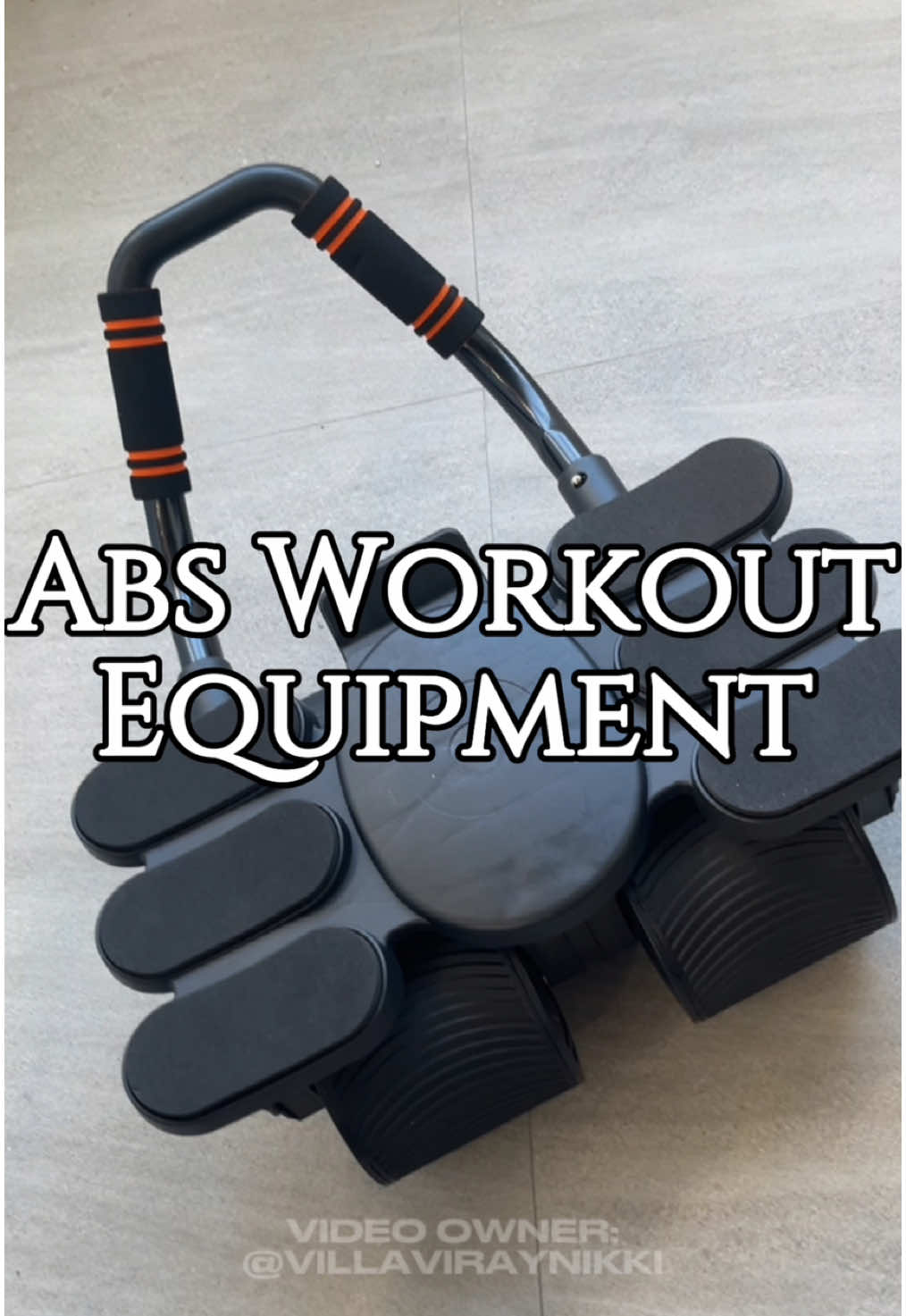 Workout at home? Why not!! 🔥 Ab Workout equipment, andito na sa yellow basket! Checkout mo na yan! 🥰 #Workout #Abs #CoreWorkout 