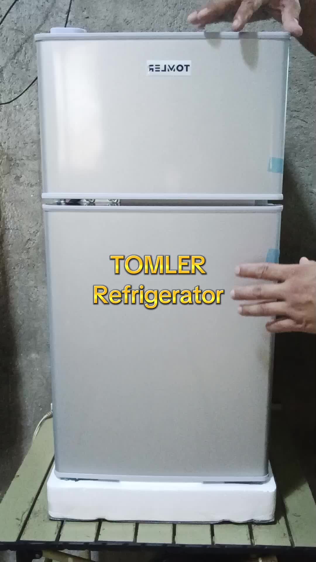 TOMLER Mini Refrigerator sakto Sa room nati space saver at hindi pa maingay..!! #fyp #tomler #minirefrigerator #refrigerator #freezer #chiller #freezerchiller #roomrefrigerator #houseappliances 