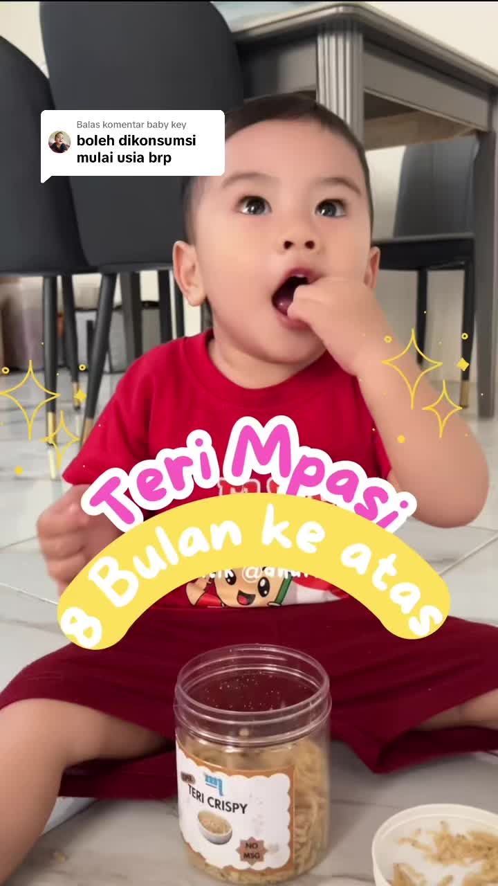 Membalas @baby key 8 bulan keatas tapi tetap lihat kemampuan si kecil ya moms, boleh di remukin dulu untuk di campur ke tim. 💕 #terimpasi #terimpasibayi #terimpasianak #mpasiterinasi #terikrispi #solusigtm #snackbayi #menulengkapmpasi 