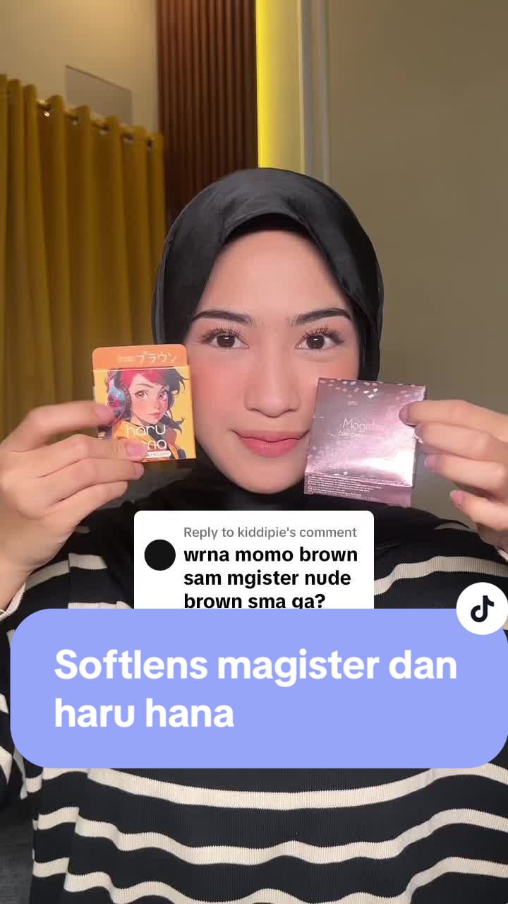 Replying to @kiddipie pilih mana softlens magister atau haru hana