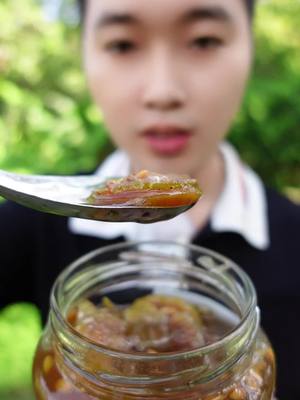 Chanh đào ngâm mật ong uống ok lắm nè #reivewxalo #foodreview #tiktokfood #ancungtiktok 