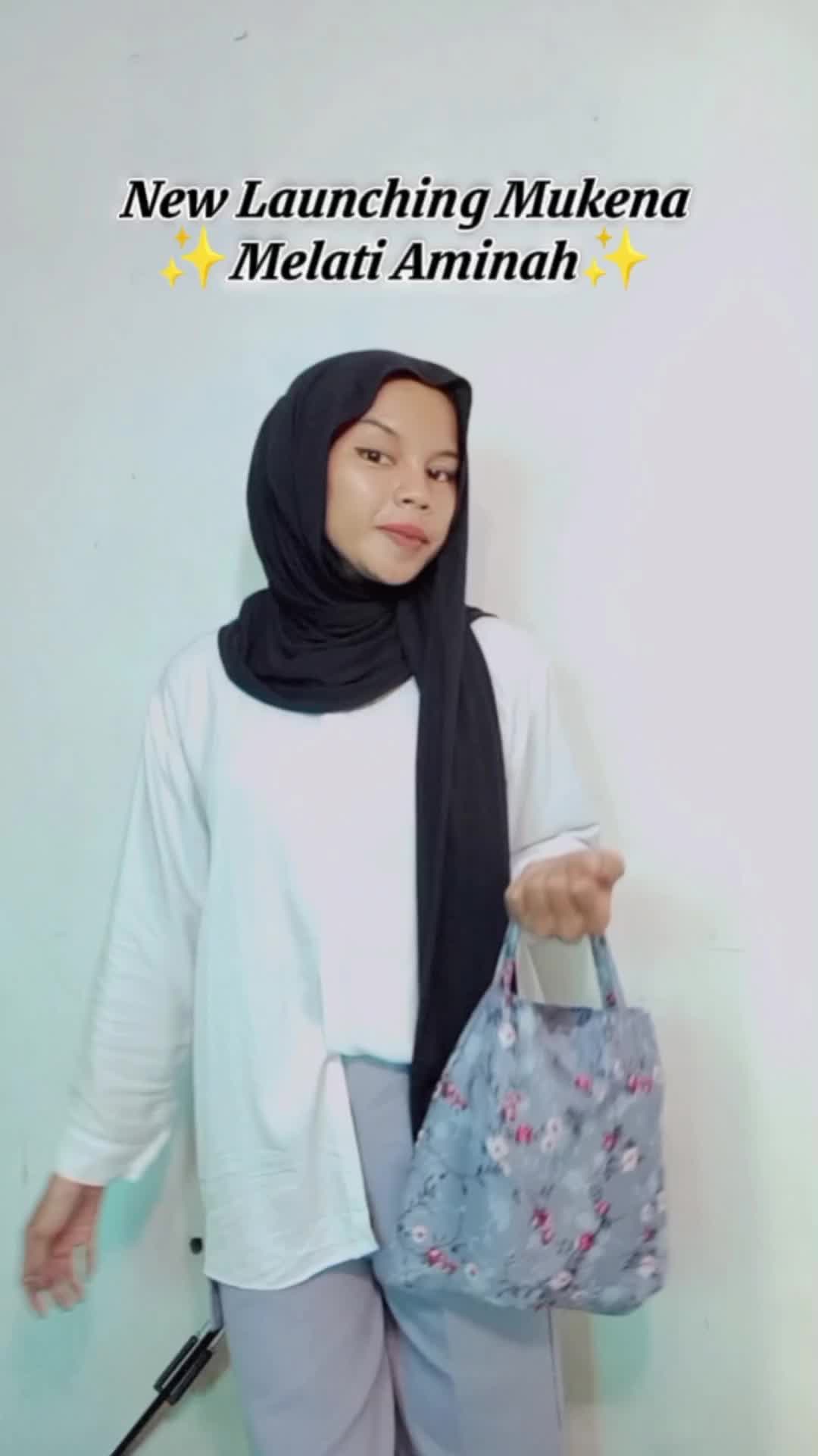 Mukena Melati Aminah 🥰 #fyp #mukena 