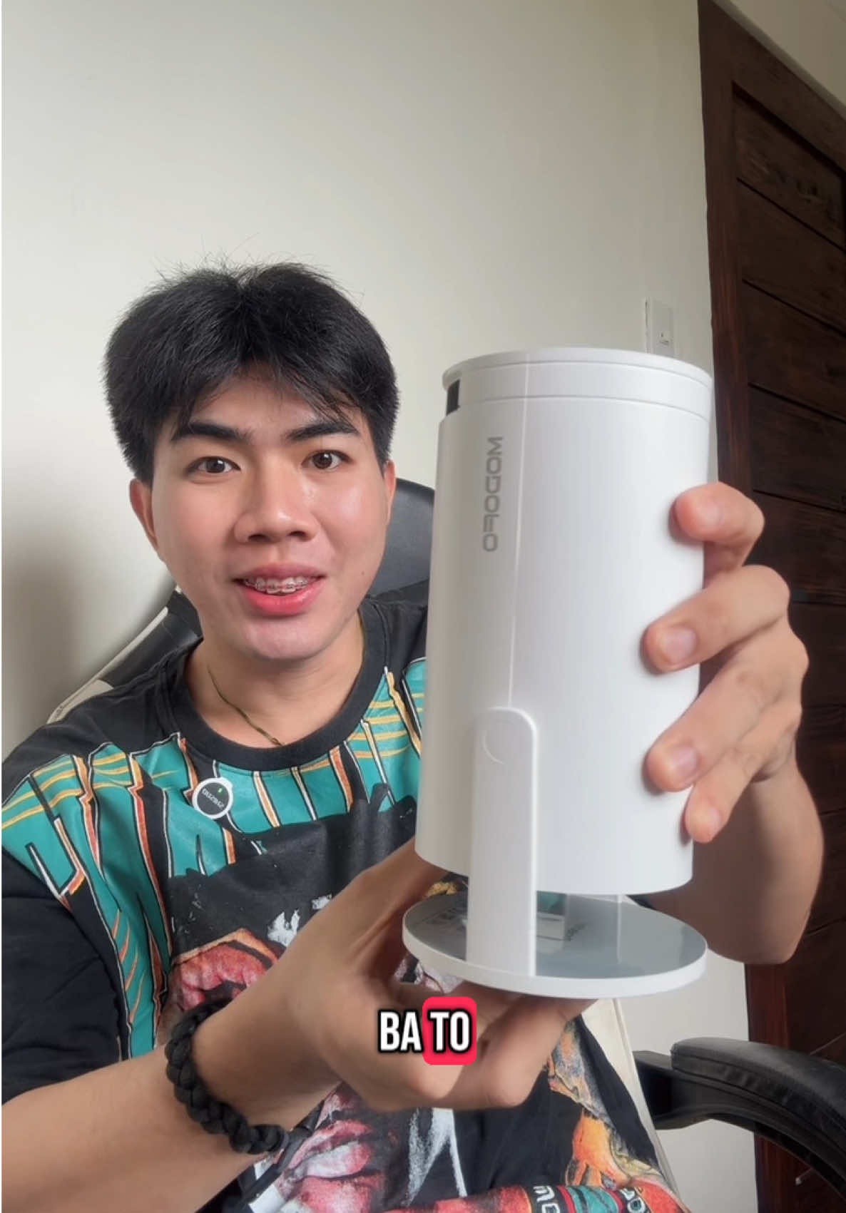 grabe tong projector na to guys! para na syang smart tv! #modofo #projector 