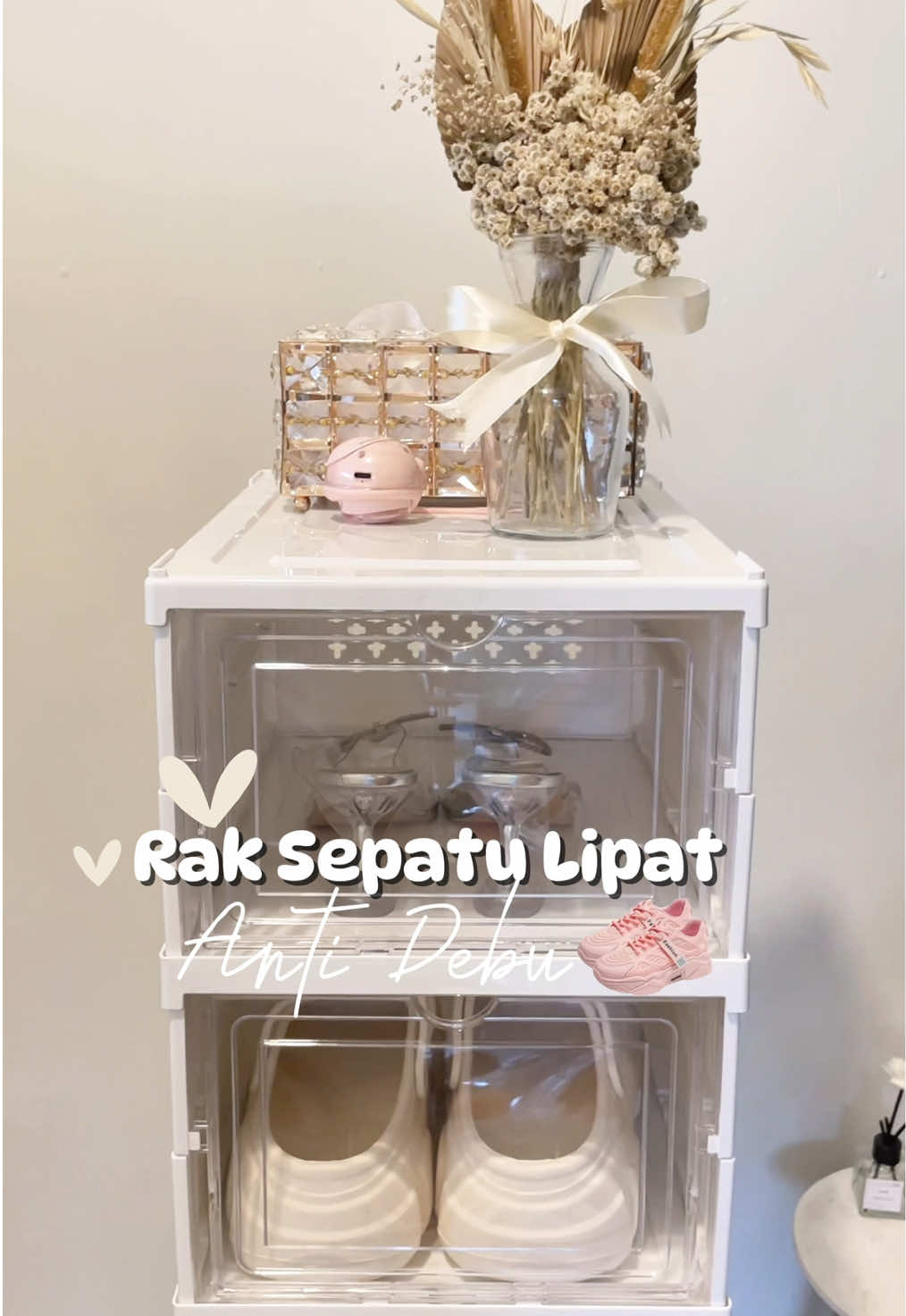 Kita usahakan rumah Rapi dan Aesthetic #raksepatu #foryou #fyp 