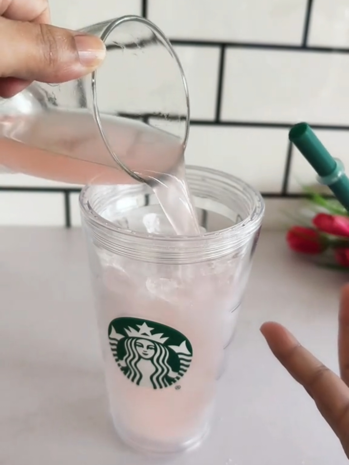 แก้วพลาสติกใส 2 ชั้น ขนาด 16 oz.#แก้วพลาสติกใส #แก้วเก็บความเย็น #แก้วเก็บอุณหภูมิ #แก้ว16ออนซ์ #ของดีบอกต่อ #แก้วสตาร์บัค #แก้วกาแฟ 