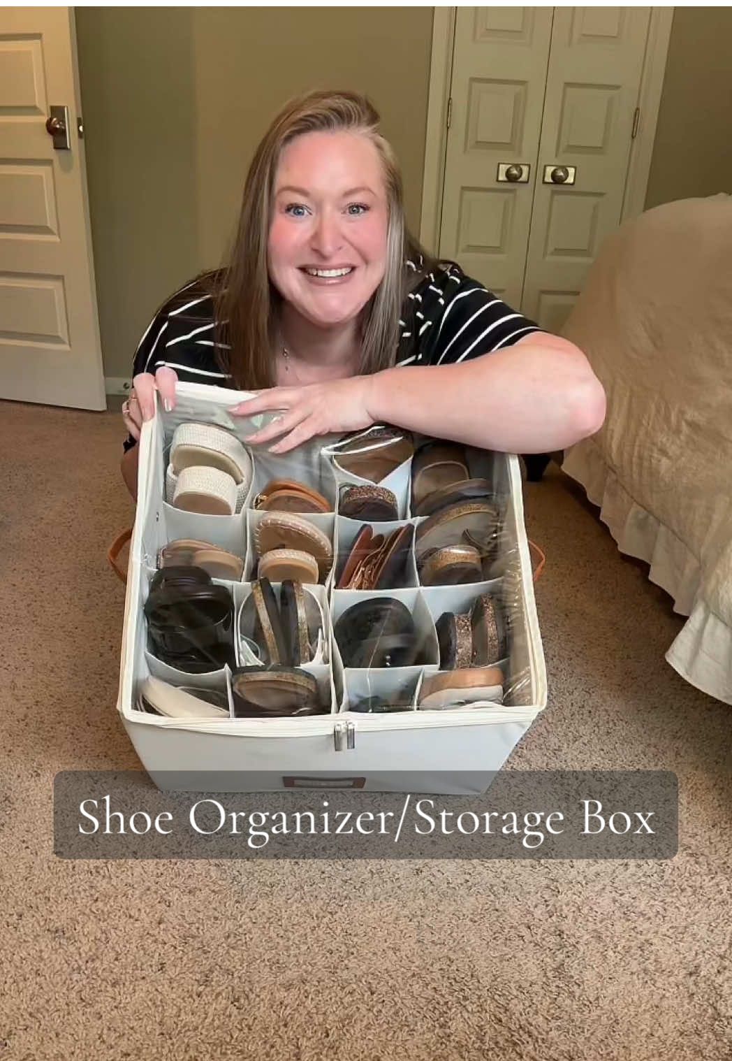 Tired of messy closets and scattered shoes? This Shoe Organizer Storage ...