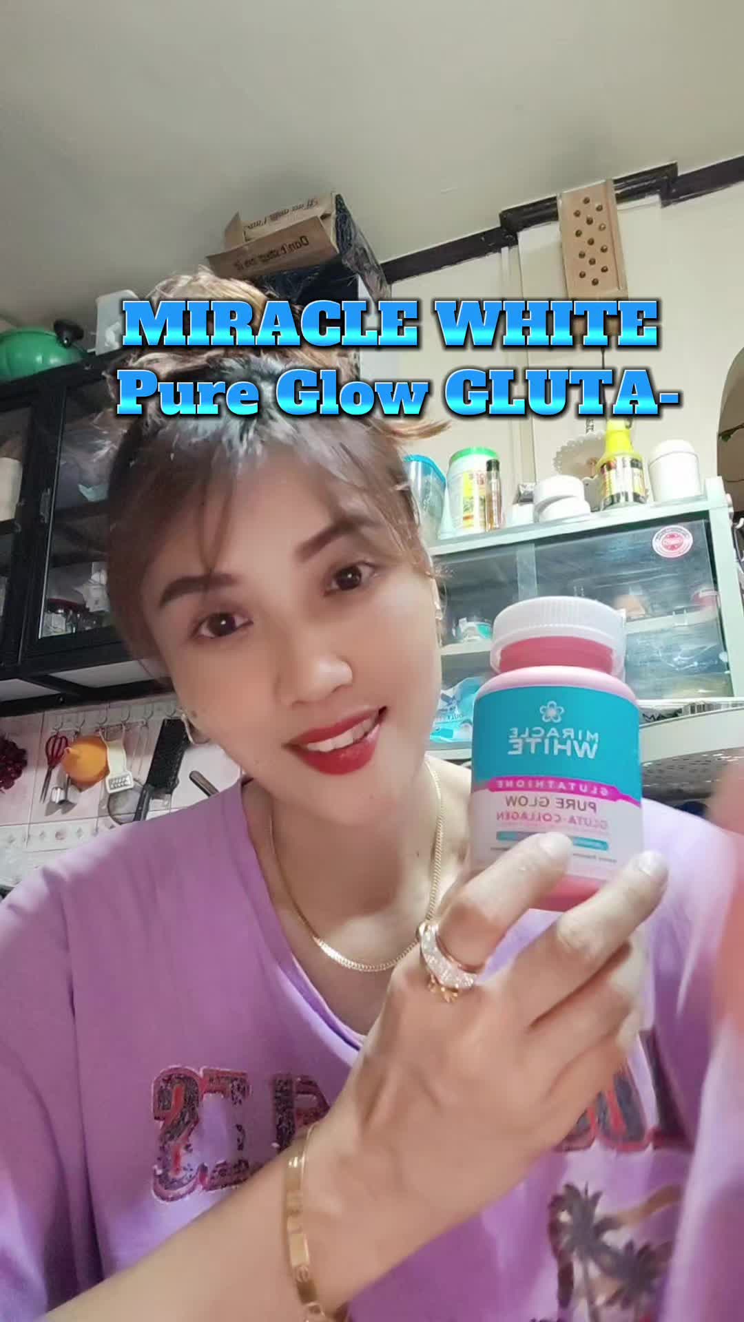MIRACLE WHITE Pure Glow GLUTA-miraclewhite#affilatemarketing #tiktokfinds # #tijtokfindsph#pureglow #glutacollagen 
