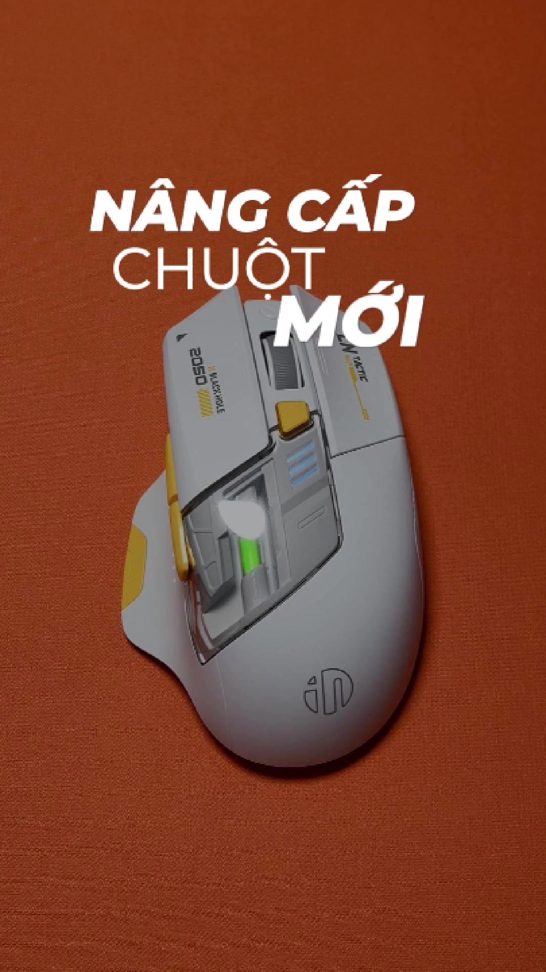 Sau 5 năm dùng chuột cũ,mình quyết định nâng cấp.không ngờ khác biệt lại rõ ràng đến thế này. #sidotech #inphic #chuotgaming #gaming 
