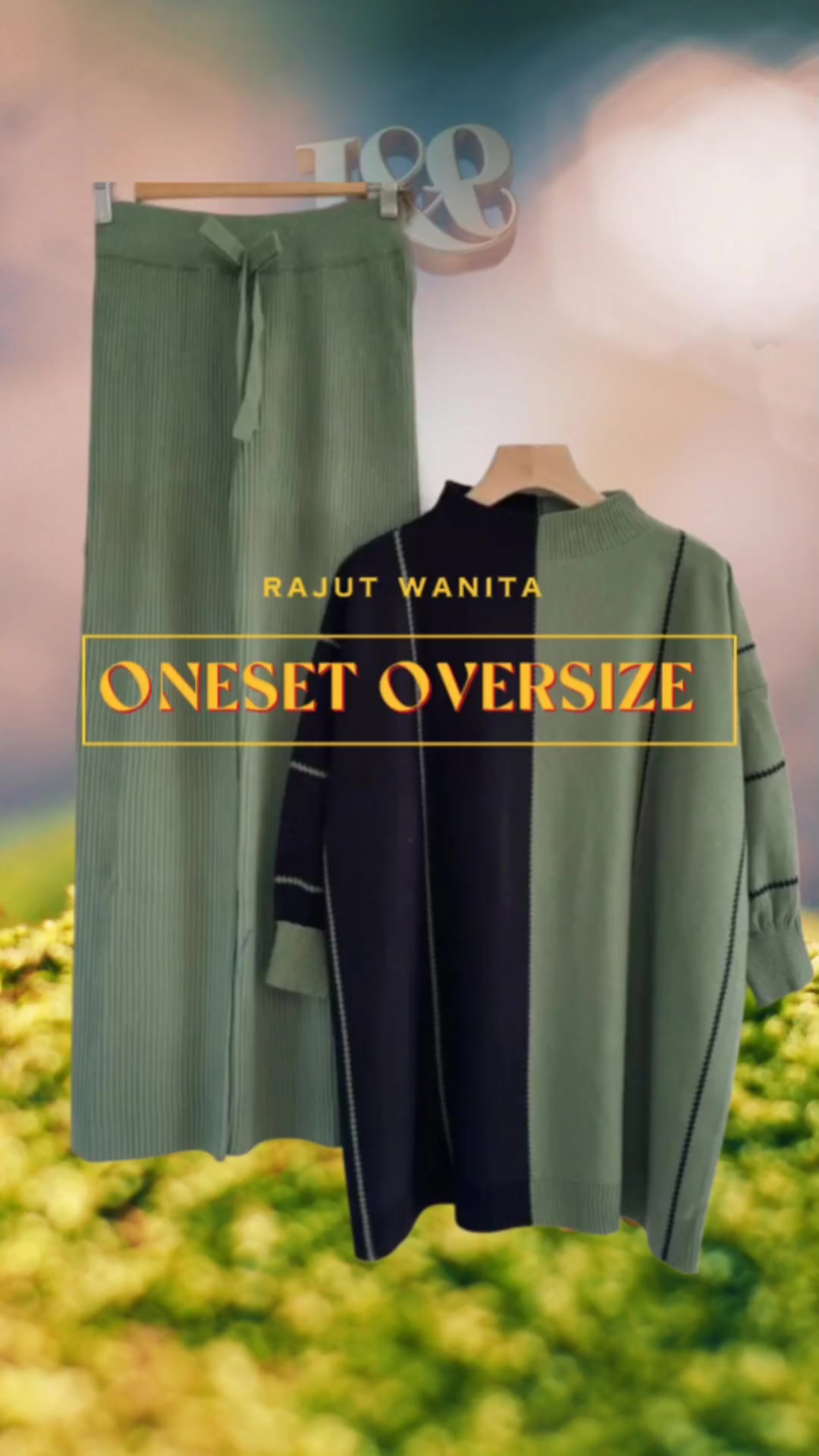 Oneset OVERSIZE Top Atasan Kalong Setelan Celana Kulot Rajut Wanita OVERSIZED Tangan Panjang #setelanrajut  #bajurajut  #bajusetelanwanita  #onesetrajut 
