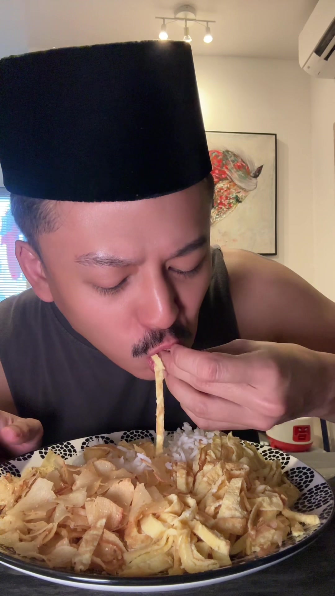 habis segentong nasi !