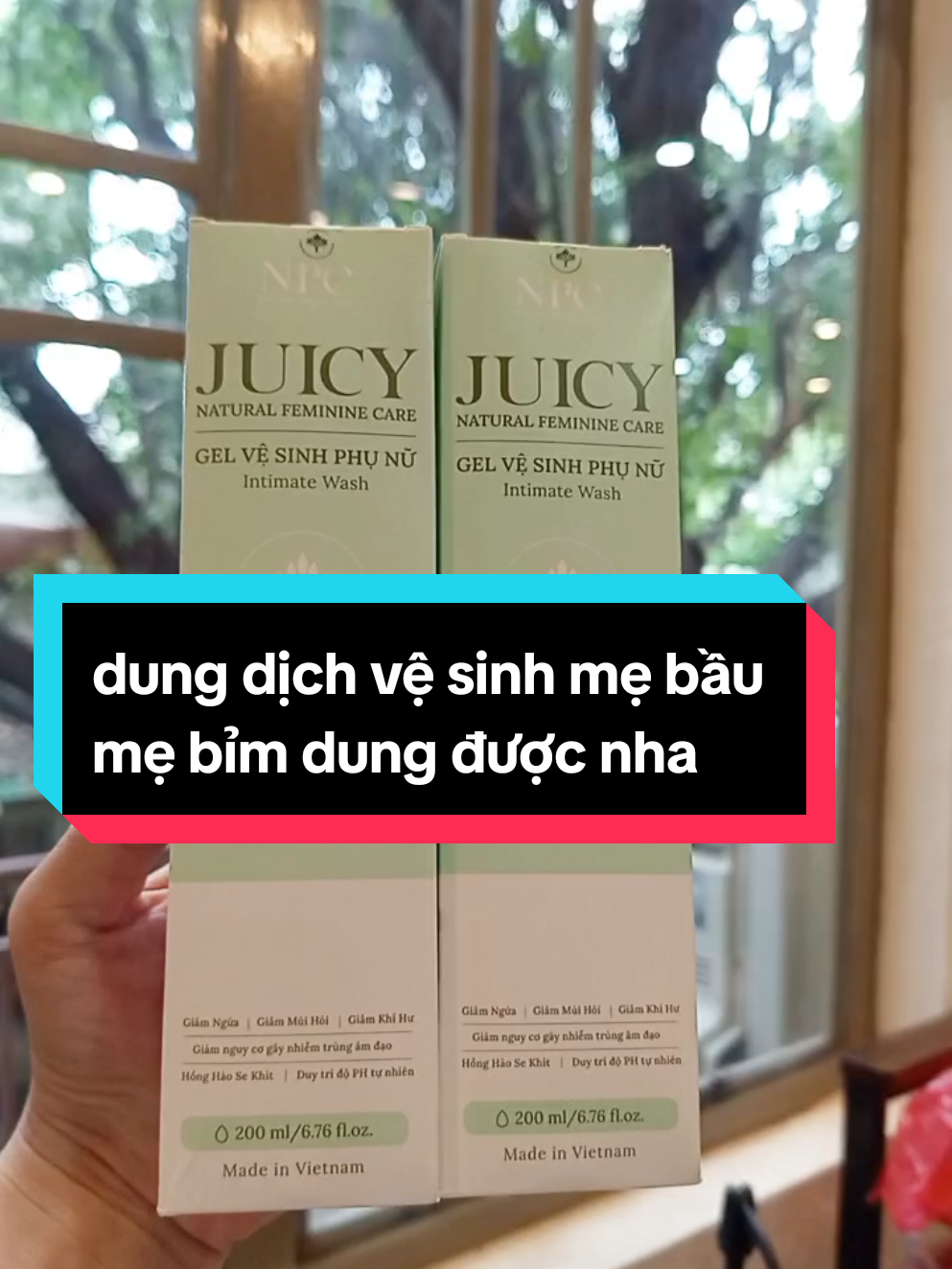 ddvs phụ nữ, mẹ bầu mẹ sau sinh dùng được nha!. #juicy #dungdichvesinhphunu #dungdichvesinh #ddvs #mebau #mesausinh #mebimsua #koc #review #xuhuong #tiktokgiaitri 