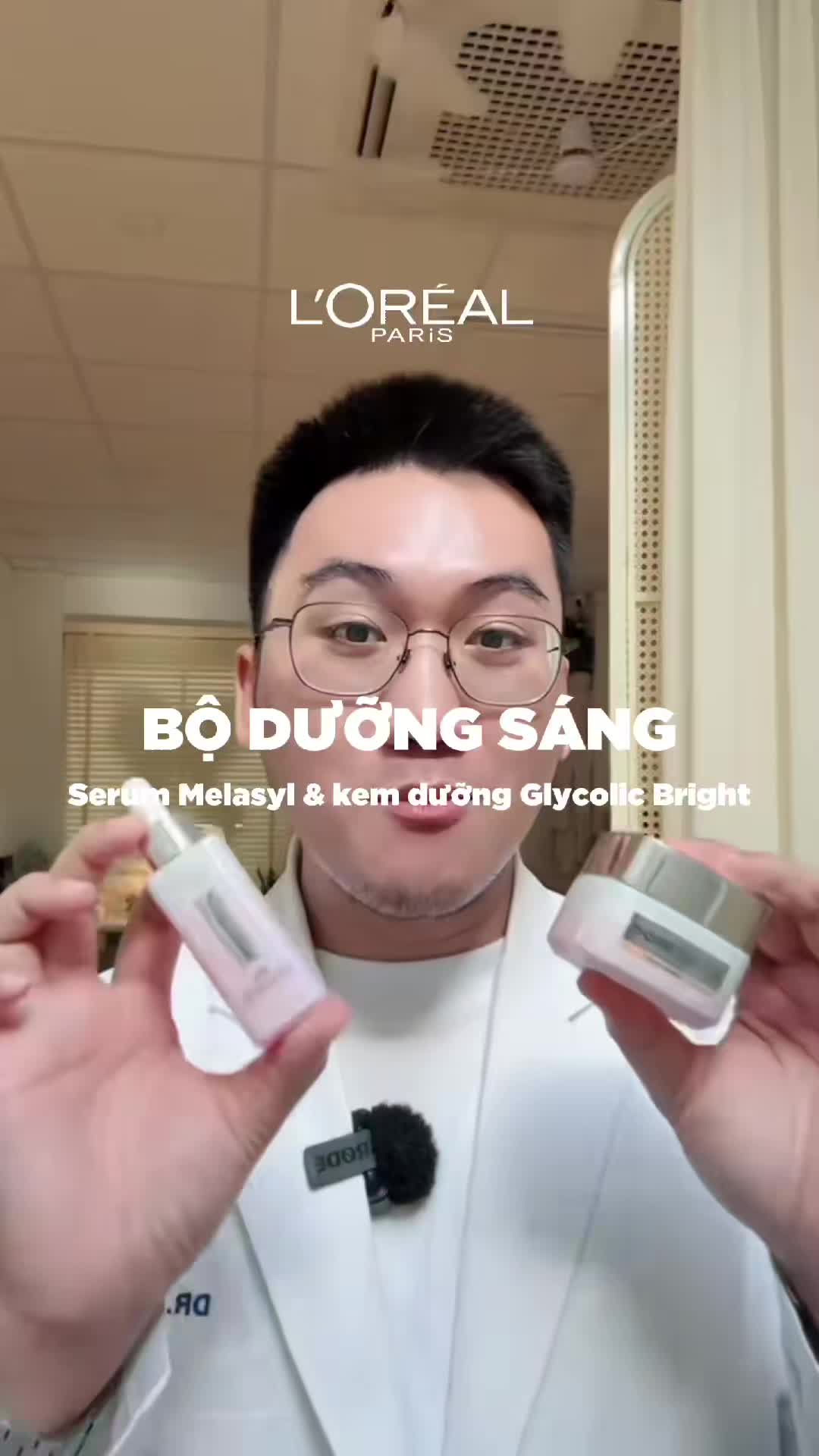 Kiên trì mỗi ngày kết hợp chống nắng che chắn kỹ để nhanh thấy hiệu quả dưỡng sáng nha 🥰 #lorealparis_vn #LOrealParis #goclamdep #reviewlamdep #muataitiktokshop #kemduong #skincare #glycolicmelasyl #duongsang 