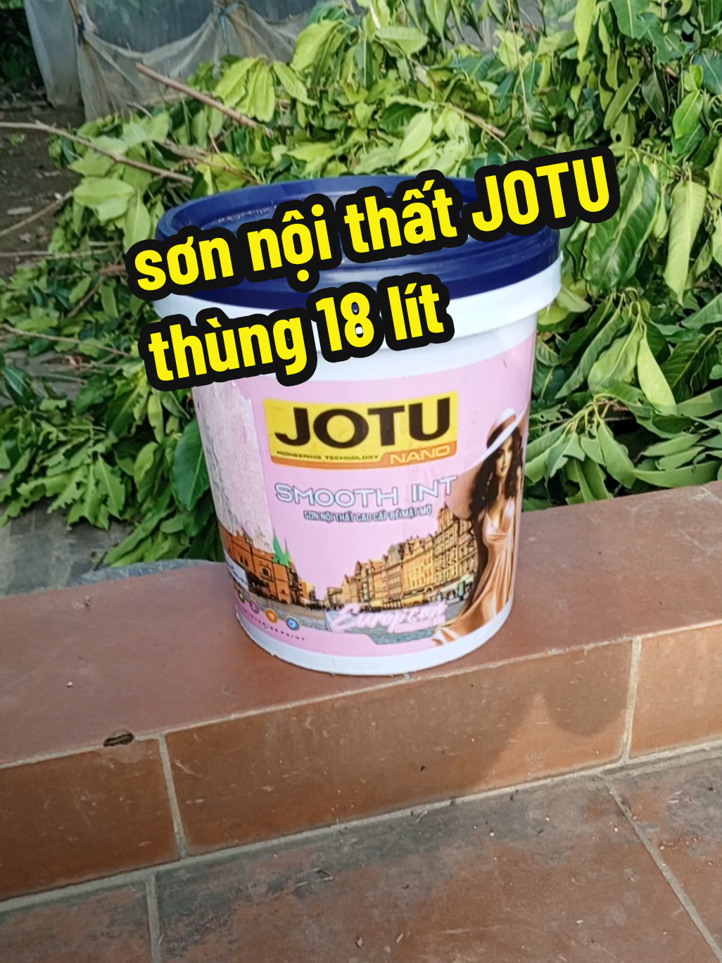 sơn nội thất JOTU thùng 18 lít #ongchuhungyen 