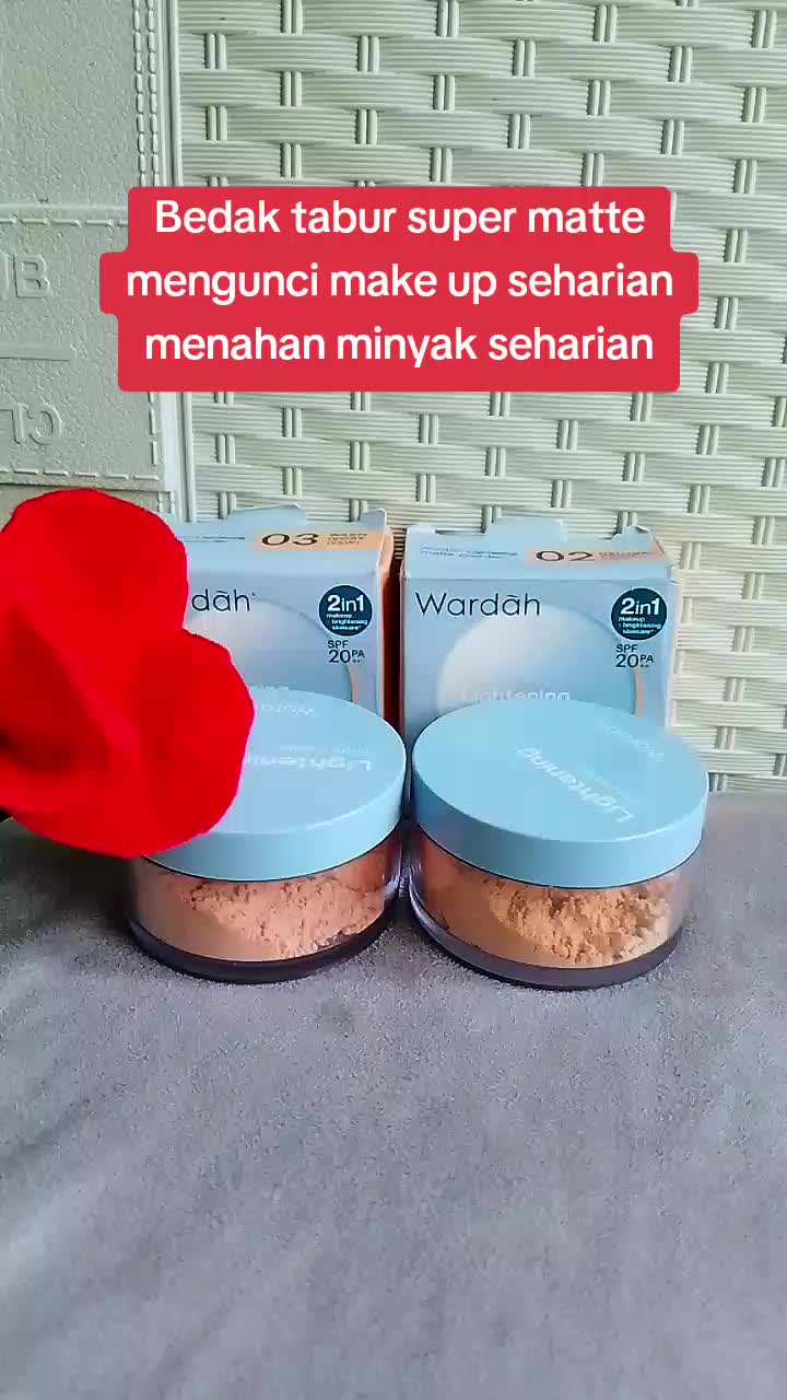 Bedak tabur wardah mengunci make up#marketing #afilliatepemula 