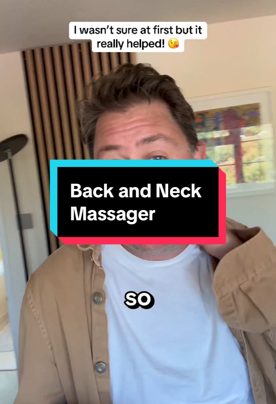 Back and Neck Massager #massage #knots #backmassage #showcase #tiktokmademebuyit 