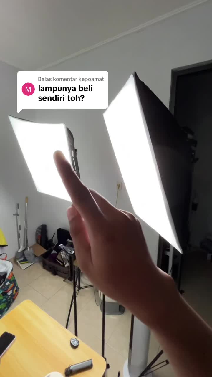 Membalas @kepoamat softbox lampu konten dari inbex yang super terang #softbox #lampukonten #lampukontenkreator #lightinginbex #inbexindonesia 