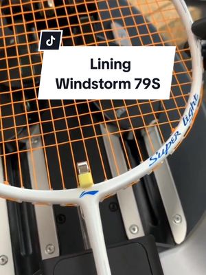 Siêu phẩm lining windstorm 79S. Nổi trội với lối đánh phản tạt trên lưới trong đánh đôi. 🏸 #liningwindstorm79h #liningwindstorm79s #votlining #votcaulong #caulong #badminton #cầulông 
