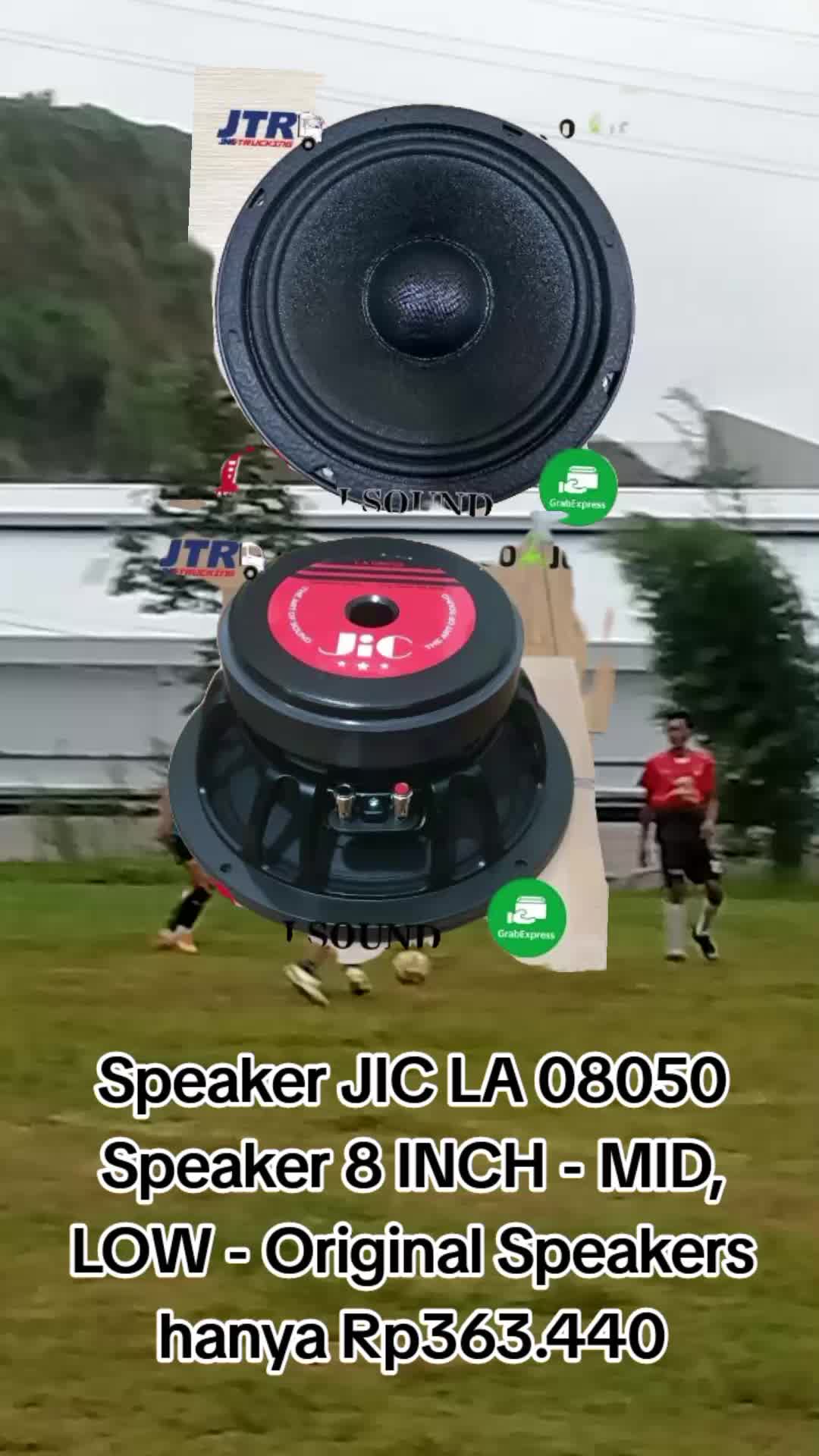 Speaker JIC LA 08050 Speaker 8 INCH - MID, LOW - Original Speakers hanya Rp363.440#stok #terbatas #fyp 