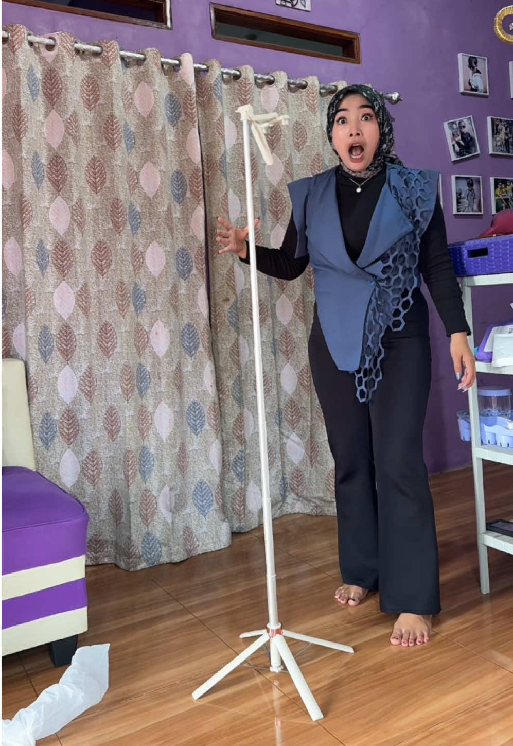 Yg Creator pemula ataupun udah pro wajib sekali Punya Tripod ini gys kokoh anti goyang Anti jatuh ketebak angin #produkviral #fypageシ #tripodmixio #mixio 