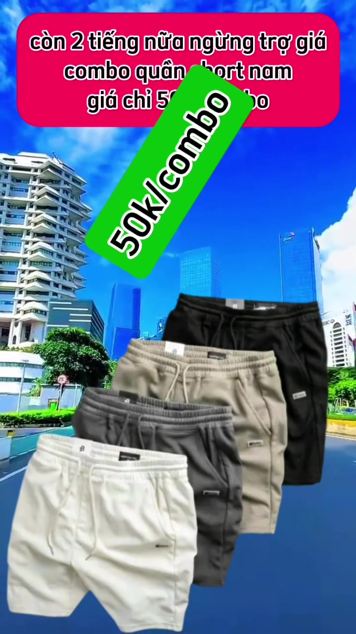 combo quần short nam#quanshort #quanshortnam #quannam #quannamdep #quannamcaocap #xuhuong #trending #hottrend #thinhhanh #thoitrang #thoitrangnam #tiepthilienket #hashtag #hashtagstiktok 