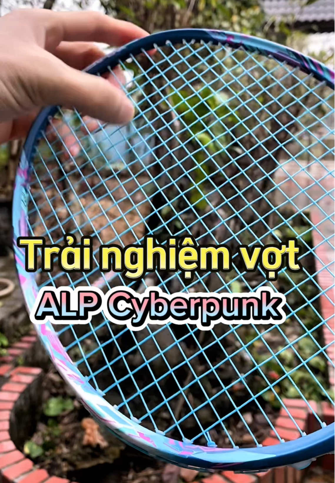 ALP Cyberpunk, cây vợt mới ra mắt của nhà ALP, dễ chơi dễ thuần cho người mới 🥰🥰🥰 #caulong #cầulông🏸 #votcaulong #alp #trickshot #badminton #hungcon #xuhuong 