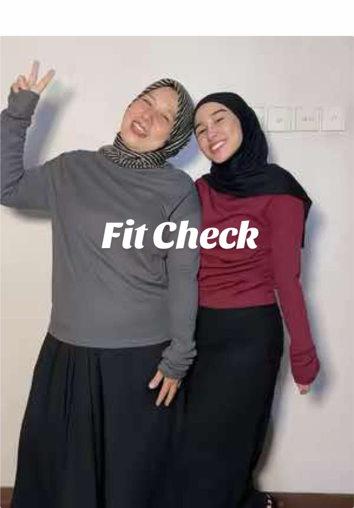 Today’s fit with April Top in a different size💃🩶  #OOTD #ootd #ootdhijab #fasiontiktok #outfitideas 