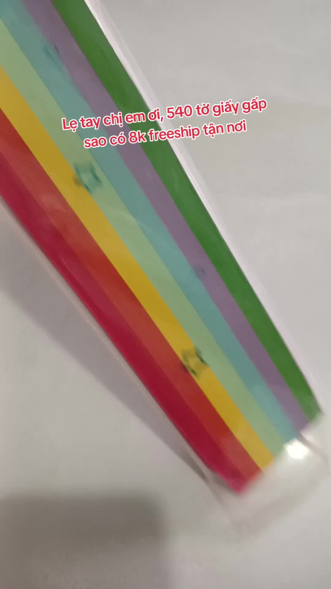 Giấy gấp sao xịn sò #giaygapsao #cophu09 