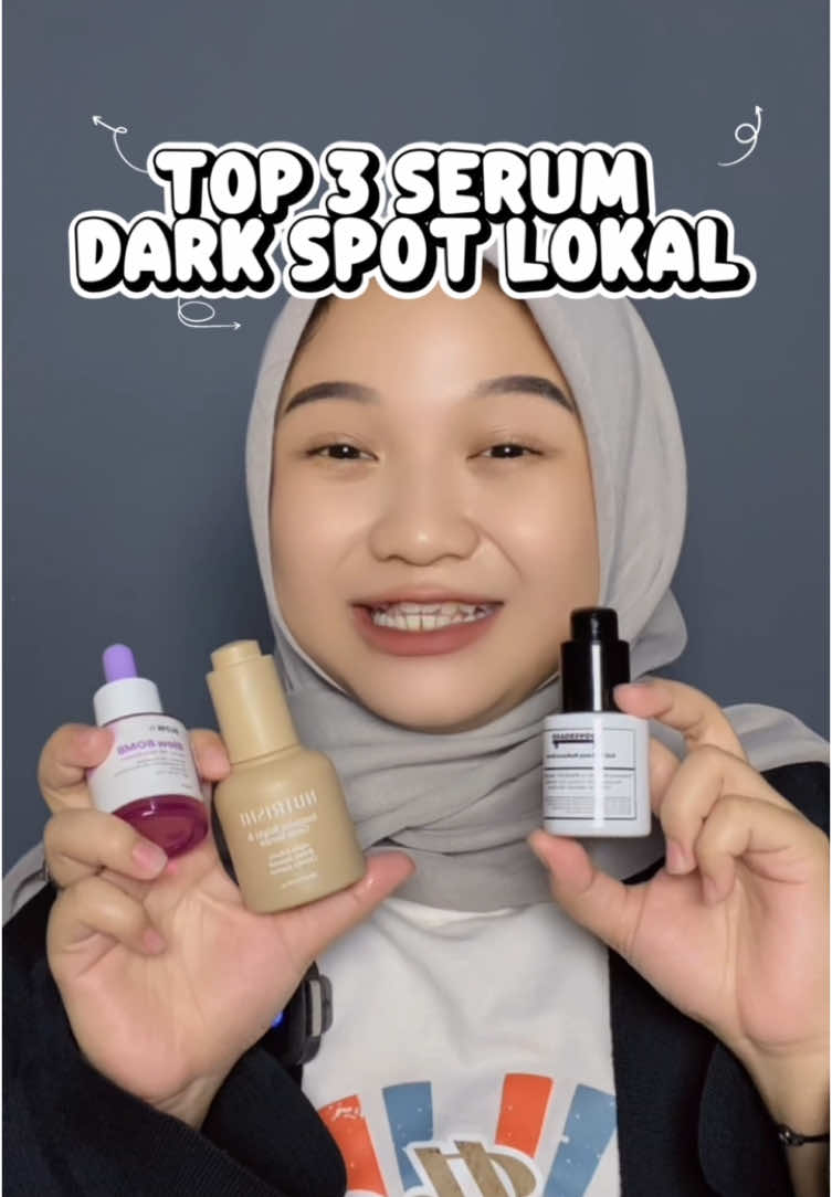 Top 3 Serum Brightening #glowfx #glowbomb #nutrisheserum #aboveboard #aboveboardskincare 