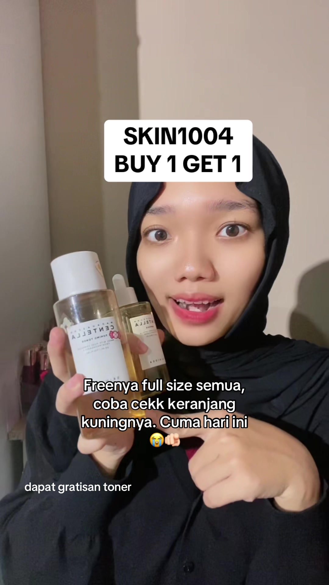 Membalas @haloogais woi buruann Buy 1 Get 1 ini😭😭 #skin1004 #skin1004indonesia #skin1004id #fyp #gebyarbelanjanovember #promoguncang1111 