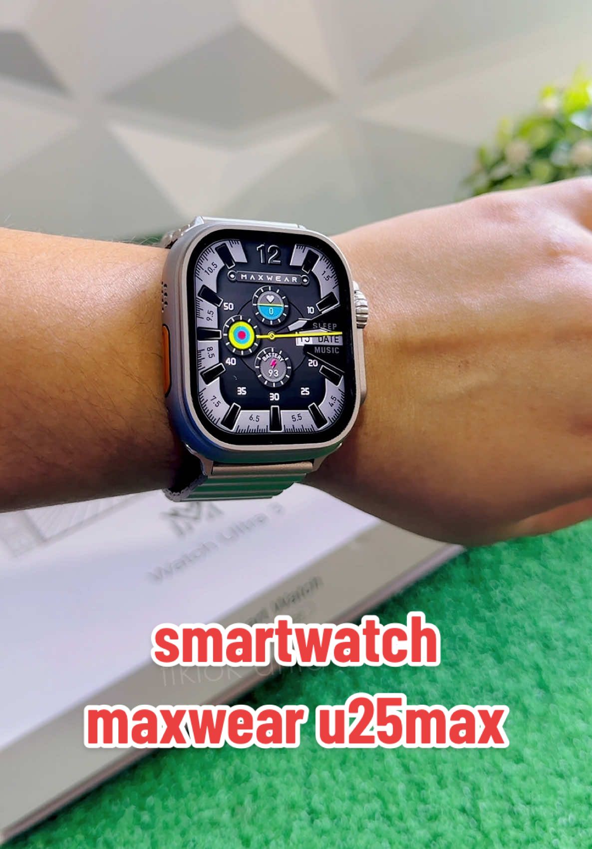 berbaloi sgt beli.. padu 😍 #smartwatch #smartwatchviral #maxwear #smartwatches #watch #smartwatchmurah #tiktok #tiktokviral #tiktokmalaysia🇲🇾 