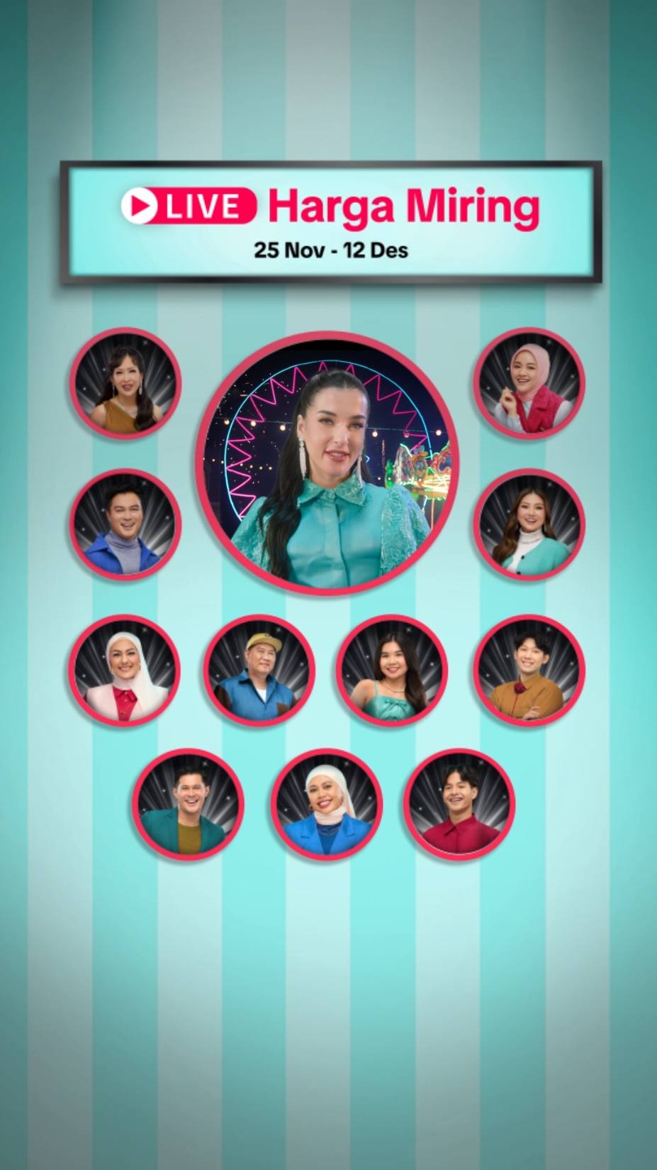 Siap terguncang hatinya? Siap-siap hanya di LIVE Harga Miring Mega Guncang 12.12 dijamin banyak promonya dari Serba Murah Mulai 12rb, Diskon s.d. 20% dan pastinya Bebas Ongkir Rp0. Yuk lah, checkout sekarang! #MegaGuncang1212 