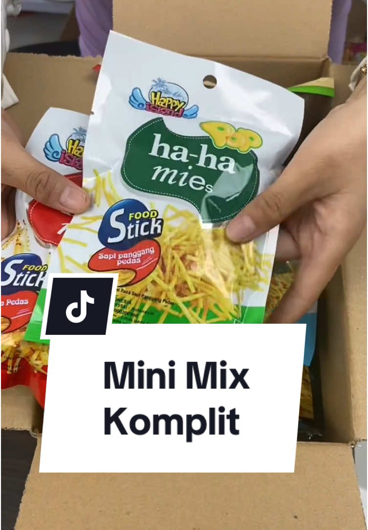 Paket Mini Mix Komplit, cocok buat persiapan Lebaran nanti  #CapCut #Ramadhan2025 #jumatberkah #happyislandsnacks #cemilan #jajanantiktok 