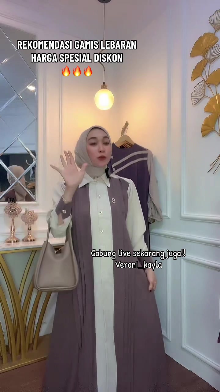 Rekomendasi gamis cantik buat lebaran harga promo #LIVEhighlights #TikTokLIVE #LIVE #rekomendasigamis #gamismurah #fypシ゚viral 