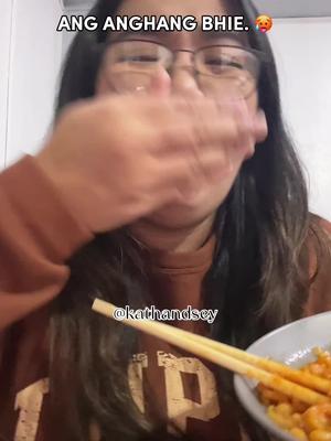 MY SPICE TOLERANCE IS MABABA BHIE PERO NAGCRAVE NOON, MAGPAPACRAVE NGAYON. HAHAHA CHARIZ. ✨ #samyang #samyangnoodles #rose #samyangtiktok #affiliate #foodie #foodtiktok 