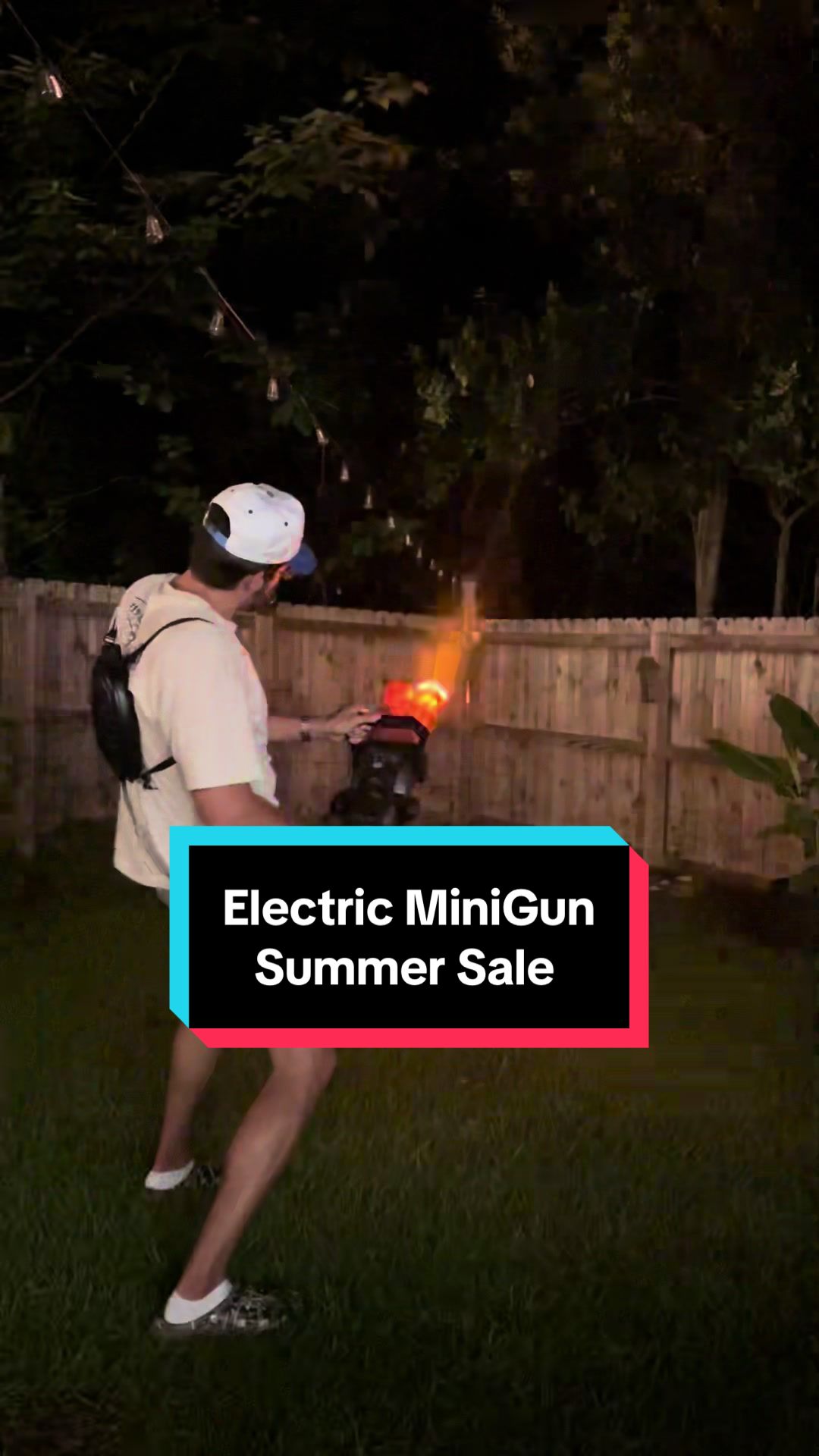 The kids aren’t ready for summer until they have this #tiktokshop #watergun #watergunfight #waterblaster #minigun #summer 