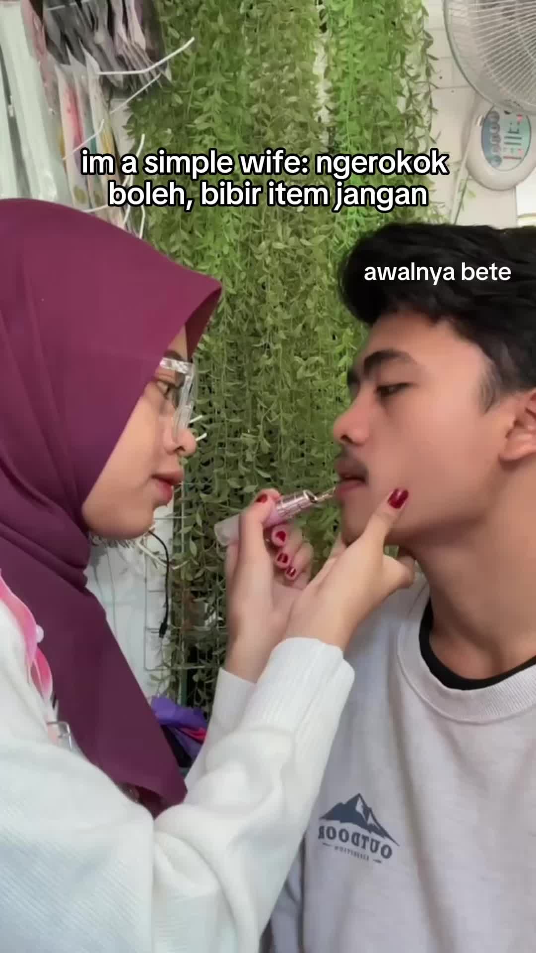 Bibir paksu jadi lebih sehat😻#harnila13 