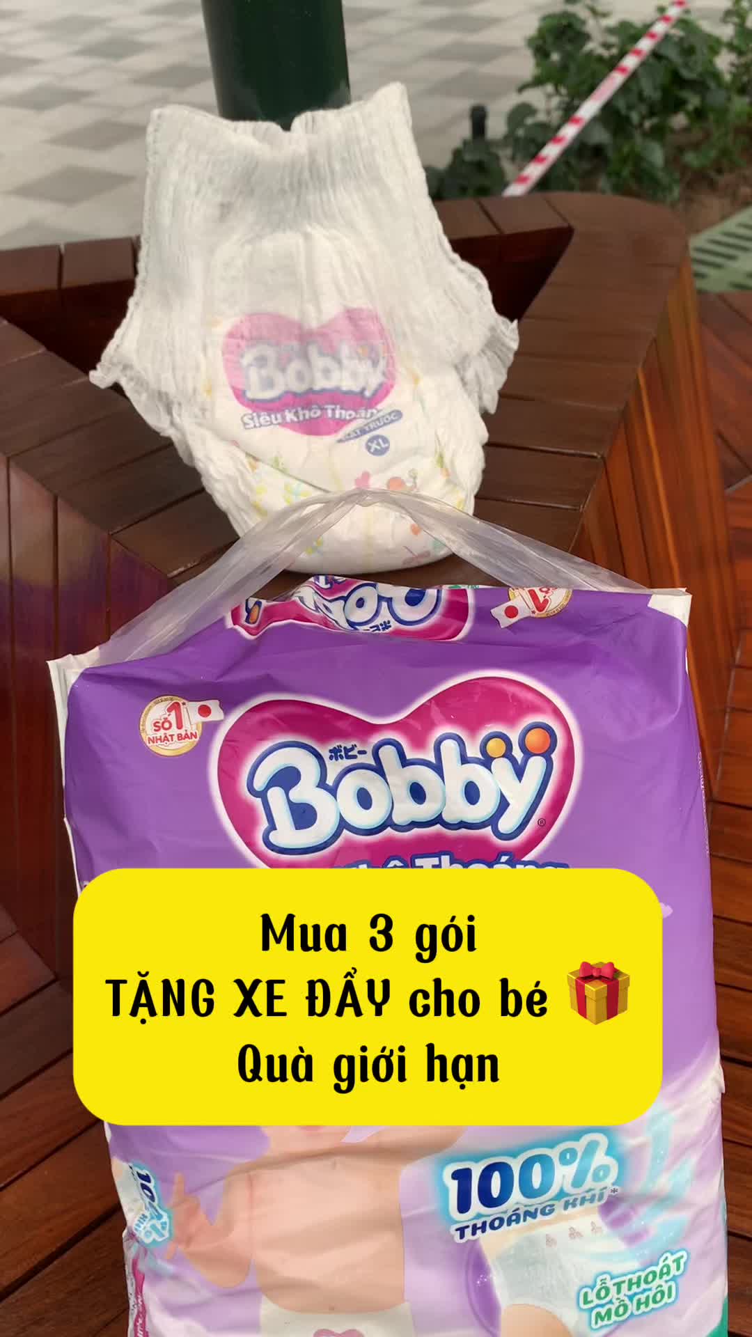 Bỉm quần Bobby mega jumpo mua combo 3 tặng xe đẩy siêu thị xịn #xuhuong #bimchobe #bimquanchobe #taquanchobe #bimquan100mieng #bimbobby #bimquanbobby #mebimsua 