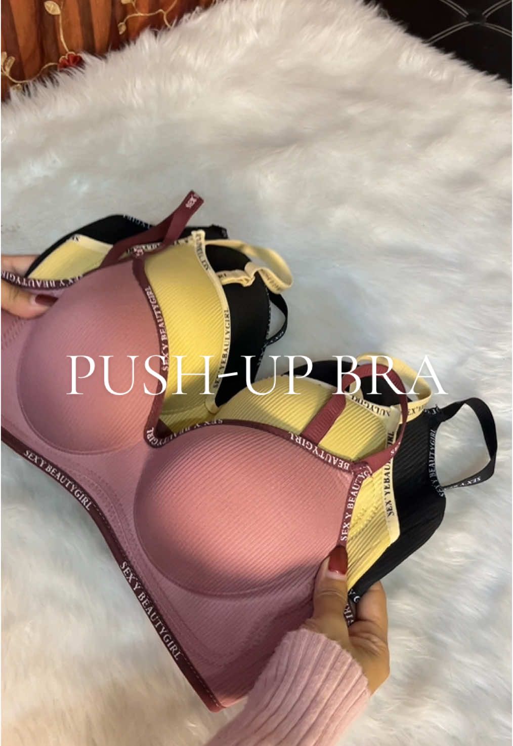 Ang ganda ng pagka design at comfy isuot at nakaka push-up talaga ng bogelya tong bra nato! #bra #pushupbra #nonwirebra 