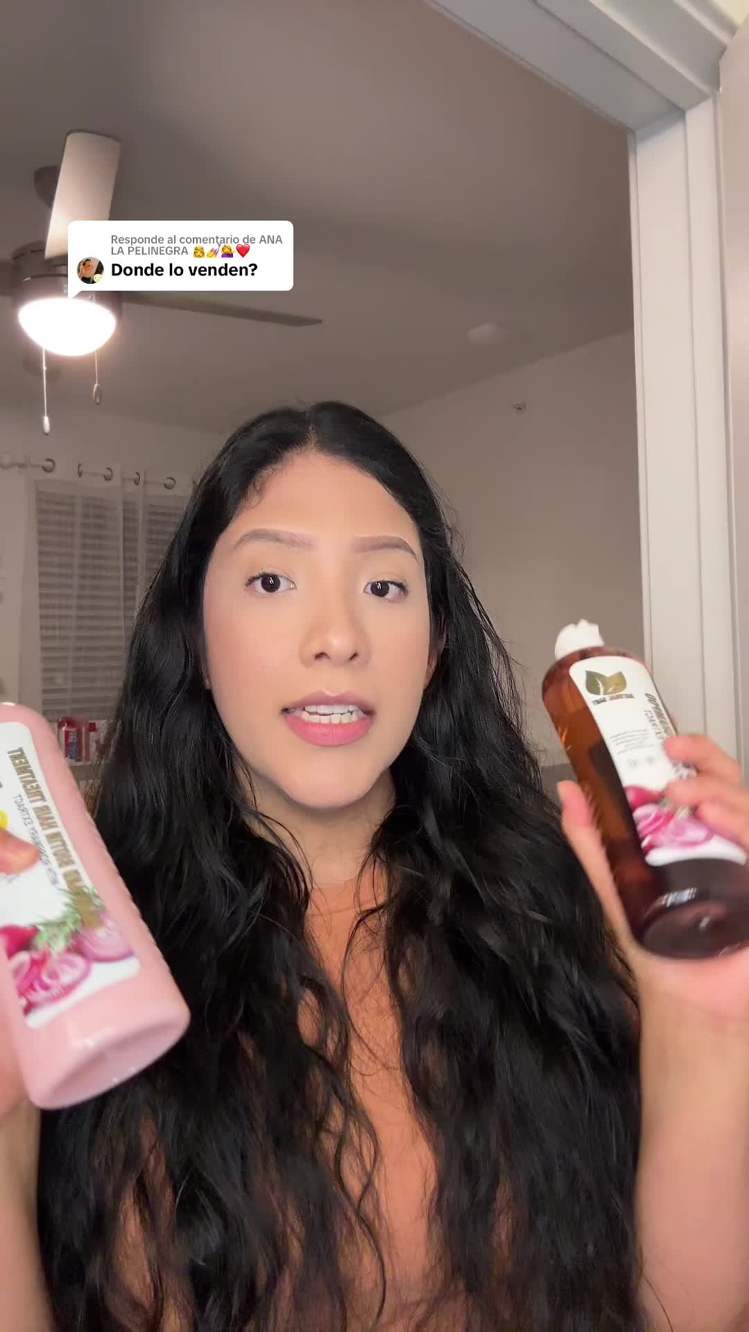 Respuesta a @ANA LA PELINEGRA 👸💅💁‍♀️❤ por favor tengan mucho cuidado si van a comprar este tratamiento para la caída del cabello 🫶🏻 #parati #set #caidadecabello #shampooandconditioner #cabello #caspa #biotin #romero #cebolla #tratamientosparaelcabello #cabellosaludable #women #viral #tiktokshop #naturalsant #naturalsantusa 