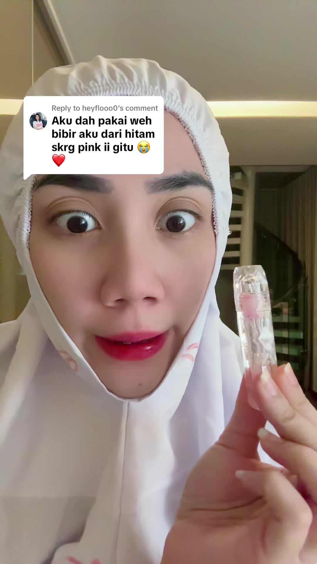 Replying to @heyflooo0 #bibiaqmaduniena 