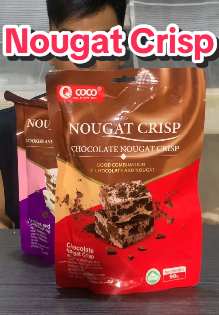 Nougat Crisps na Chocolate at Cookies and Cream! #migsmadrigal 